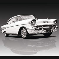 Buy canvas prints of American Classic - Chevrolet by mark tudhope