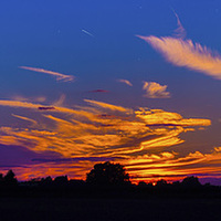 Buy canvas prints of sunset by paul neville