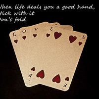 Buy canvas prints of Love is on the cards by paul neville