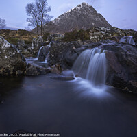 Buy canvas prints of Majestic Bauchaillie Waterfall by Les McLuckie