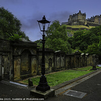 Buy canvas prints of St Cuthbert's Kirkyard by Les McLuckie