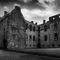 Buy canvas prints of The Mighty Fortress of Newark by Les McLuckie