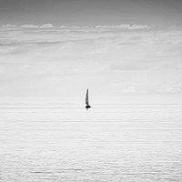 Buy canvas prints of Serenity at Sea by Les McLuckie