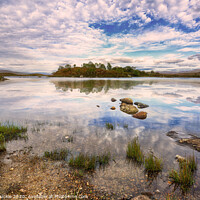 Buy canvas prints of Serenity of Rannoch Moor by Les McLuckie
