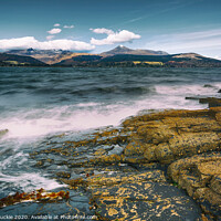 Buy canvas prints of Majestic Arran A Scenic Wonder by Les McLuckie