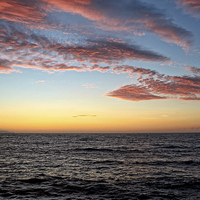 Buy canvas prints of Clouds at Dusk by Pete Moyes