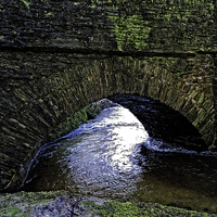 Buy canvas prints of  Water under the Bridge by Pete Moyes