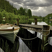 Buy canvas prints of Loch Ard,Scotland. by jim wilson