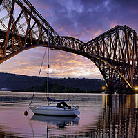 Buy canvas prints of Forth Rail Bridge,Scotland. by jim wilson