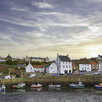 Buy canvas prints of Crail Harbour, East Neuk of Fife,Scotland. by jim wilson