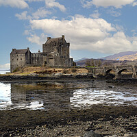 Buy canvas prints of Eilean Donan Castle, Scotland. by jim wilson