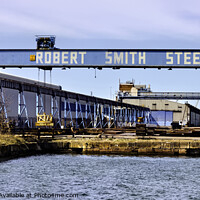 Buy canvas prints of Robert Smiths close to Vittoria Dock entrance by Frank Irwin