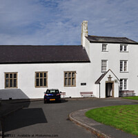 Buy canvas prints of The Old Grammar School at Beaumaris 1603 by Frank Irwin