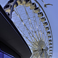 Buy canvas prints of The "Wheel of Liverpool." by Frank Irwin