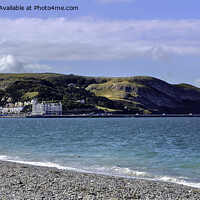 Buy canvas prints of The Great Orme & Pier from the Promenade by Frank Irwin