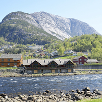 Buy canvas prints of Eidfjord, Norway by Frank Irwin