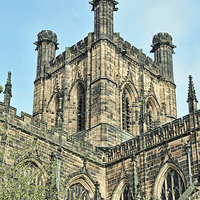 Buy canvas prints of Chester cathedral by Frank Irwin