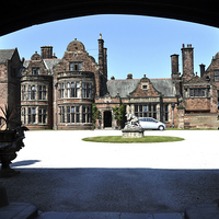 Buy canvas prints of Thornton Manor on Wirral peninsula by Frank Irwin