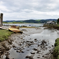 Buy canvas prints of One of Conways other harbours by Frank Irwin