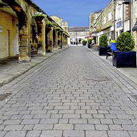 Buy canvas prints of A typical road in Wetherby by Frank Irwin