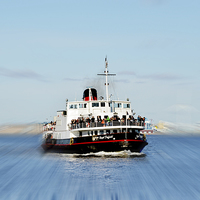 Buy canvas prints of The Mersey ferryboat Royal Daffodil by Frank Irwin