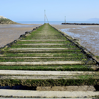 Buy canvas prints of The Pier at Rhos-on-Sea, North Wales by Frank Irwin