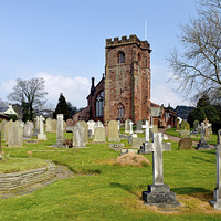 Buy canvas prints of St Peters Church, Heswall, Wirral, UK by Frank Irwin