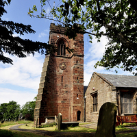Buy canvas prints of Holy Cross Church, Woodchurch, Wirral, UK by Frank Irwin