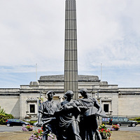 Buy canvas prints of  Port Sunlight “Lever Memorial”. by Frank Irwin
