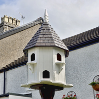 Buy canvas prints of  An example of a Dovecote or Dovecot by Frank Irwin