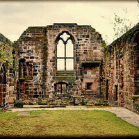 Buy canvas prints of  One of Birkenhead Priory’s (St. Mary’s Church) ol by Frank Irwin