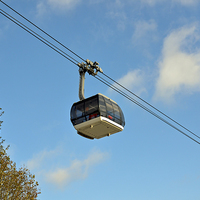 Buy canvas prints of  Cable car in Koblenz, Germany by Frank Irwin