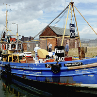 Buy canvas prints of  Selling catch to locals by Frank Irwin