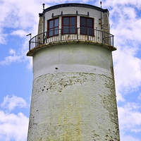 Buy canvas prints of The top of Leasowe Lighthouse by Frank Irwin
