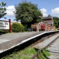 Buy canvas prints of  Hadlow Road Station by Frank Irwin