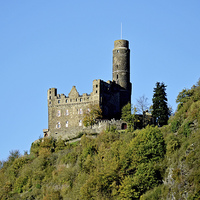 Buy canvas prints of  Burg Maus Castle by Frank Irwin