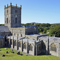 Buy canvas prints of  St Davids Cathedral by Frank Irwin
