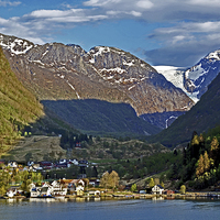 Buy canvas prints of The picturesque Norwegian Fjords by Frank Irwin
