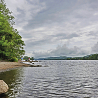 Buy canvas prints of  Coniston Water by Frank Irwin