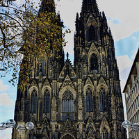Buy canvas prints of  Cologne Cathedral by Frank Irwin