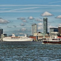 Buy canvas prints of Liverpool's maritime waterfront by Frank Irwin
