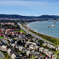Buy canvas prints of Colwyn Bay, North Wales by Frank Irwin