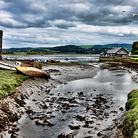 Buy canvas prints of Conway, a different Harbour by Frank Irwin