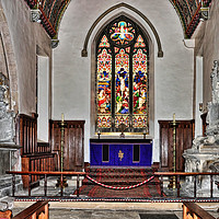Buy canvas prints of The altar, All Saints Church, Ripley by Frank Irwin