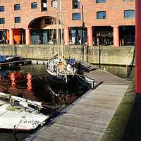 Buy canvas prints of Liverpool's Royal Albert Dock by Frank Irwin