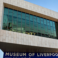 Buy canvas prints of The Museum of Liverpool, Pier Head. by Frank Irwin