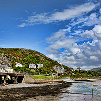 Buy canvas prints of Barmouth, West Wales, UK by Frank Irwin