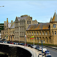 Buy canvas prints of The Old College, Aberystwyth by Frank Irwin