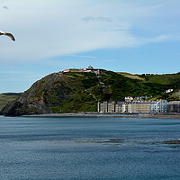 Buy canvas prints of Constitution Hill, Aberystwyth by Frank Irwin