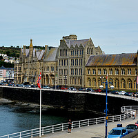 Buy canvas prints of The Old College, Aberystwyth by Frank Irwin